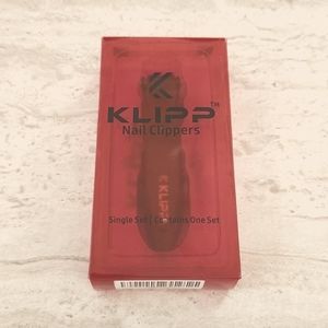 NWT Klipp Steel gray toenail clipper set. One size.